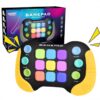 Črno-rumen otroški gamepad z LED osvetlitvijo.