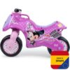 Pogled z druge strani na roza poganjalec motor Minnie Mouse.