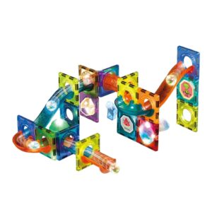 Svetleče magnetne kocke za sestavljanje poti.