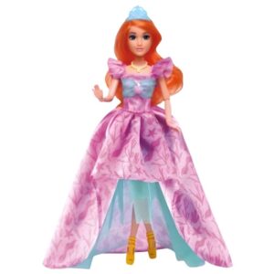 Lutka princesa v rožnati obleki